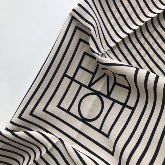 Toteme Square Silk Scarf - Picture 2 of 8